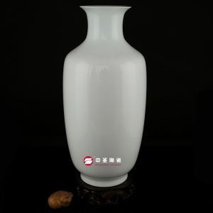 冬瓜瓶——中圣青玉骨瓷瓶